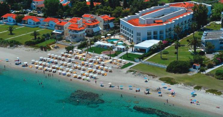 Sea holiday in Greece all Inclusive hotels by car at Chalkidiki, Olympian Riviera summer 2024