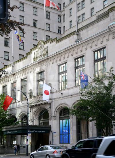 holiday in Fairmont Hotel Vancouver