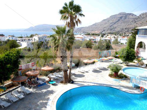 holiday in Pefkos Garden