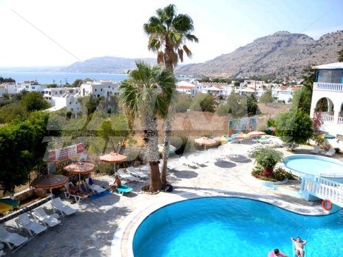 holiday in Pefkos Garden