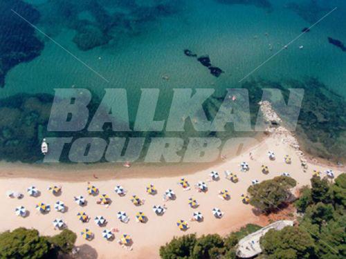 holiday in Porfi Beach