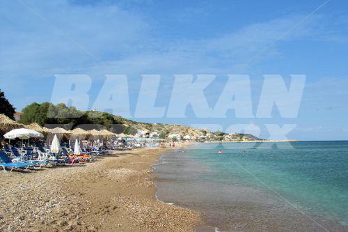 holiday in Emporios Bay