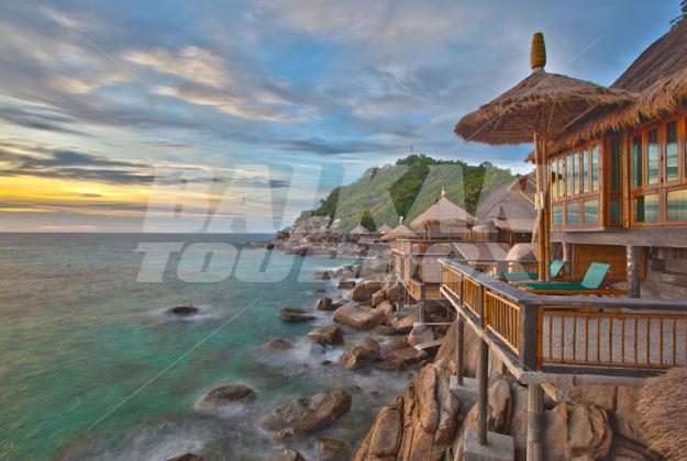 holiday in Koh Tao Bamboo Huts