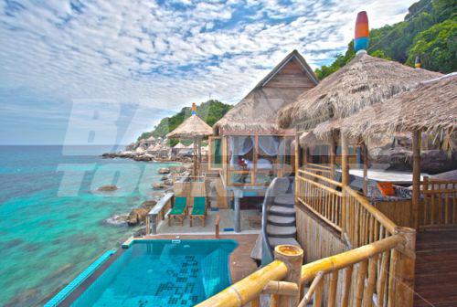 holiday in Koh Tao Bamboo Huts