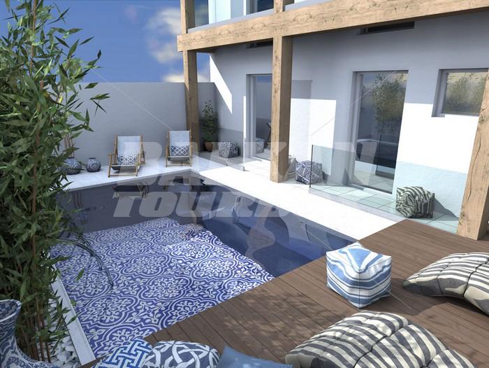 holiday in  Serenity Blue