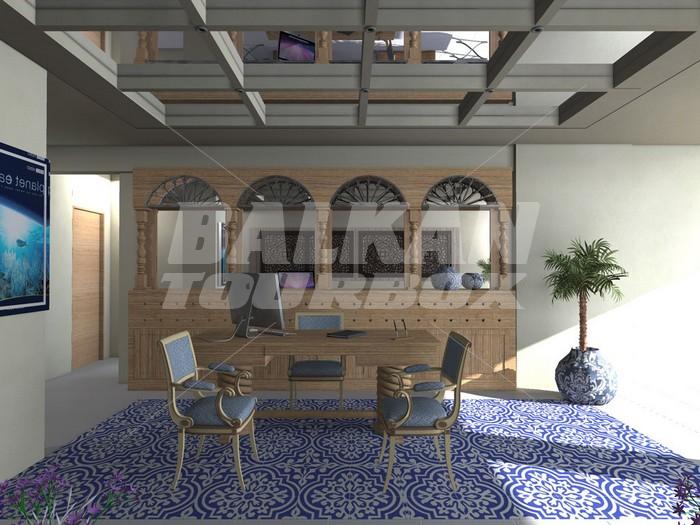 holiday in Serenity Blue