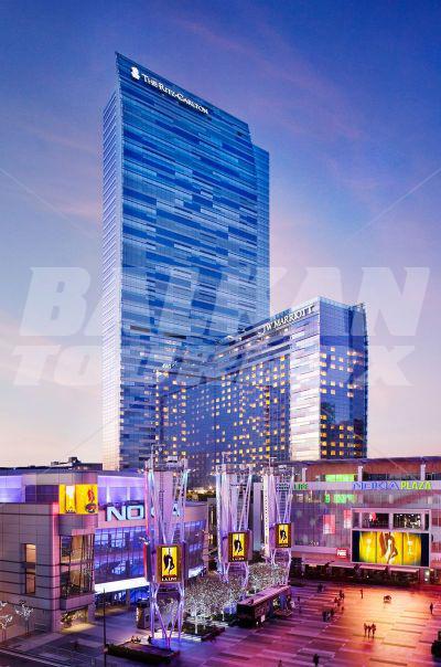 holiday in JW Marriott Los Angeles L.A. LIVE
