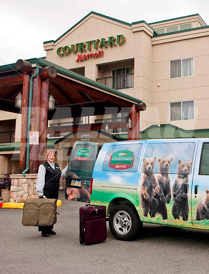 почивка в Courtyard Marriott Anchorage Airport