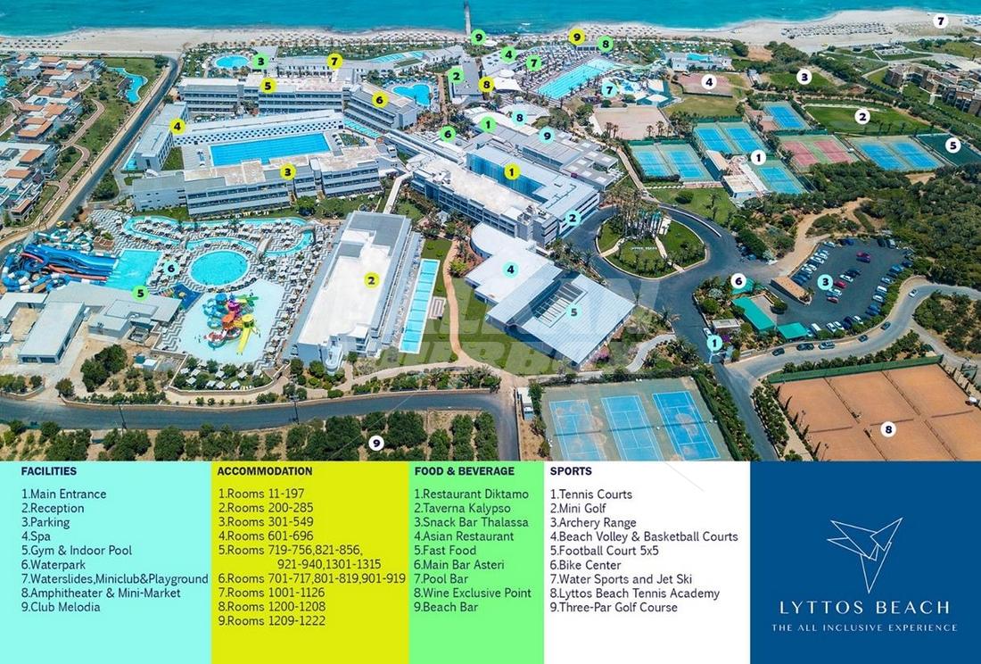 holiday in Lyttos Beach