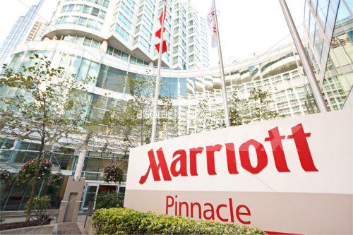 holiday in Vancouver Marriott Pinnacle Downtown