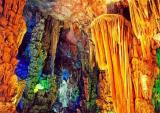 Sightseeing in China Reed Flute Cave